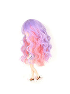 ブライス オリジナルスーパーデラックスウィッグ カーリーロング シャーベット・ベリーミックス