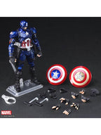 スクエアエニックス キャプテン・アメリカ マーベル ユニバース ヴァリアント ブリングアーツ DESIGNED BY TETSUYA NOMURA