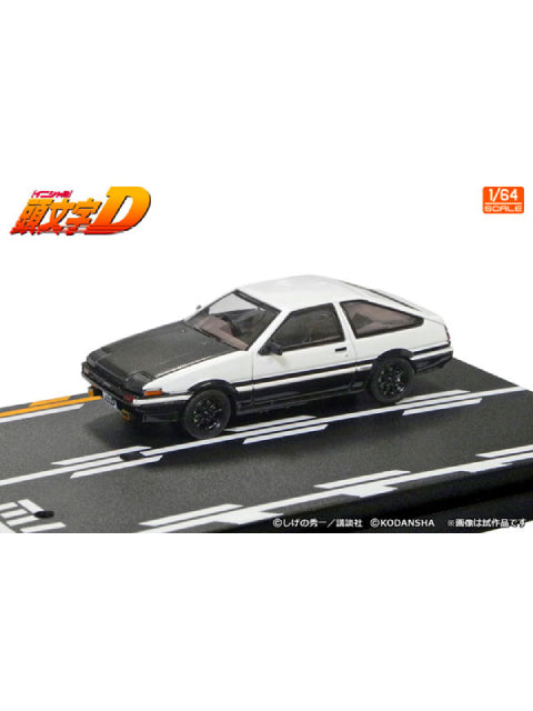 MODELER'S 1/64 Initial D Set Vol.12 Tomoyuki Tate Toudou Shokai Civic (EK9) &amp; Takumi Fujiwara Trueno (AE86)