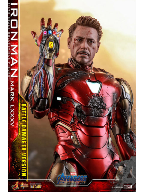 HOTTOYS DIECAST アイアンマン・マーク85（バトルダメージ版） 「アベンジャーズ / エンドゲーム 1/6 ムービー・マスターピース