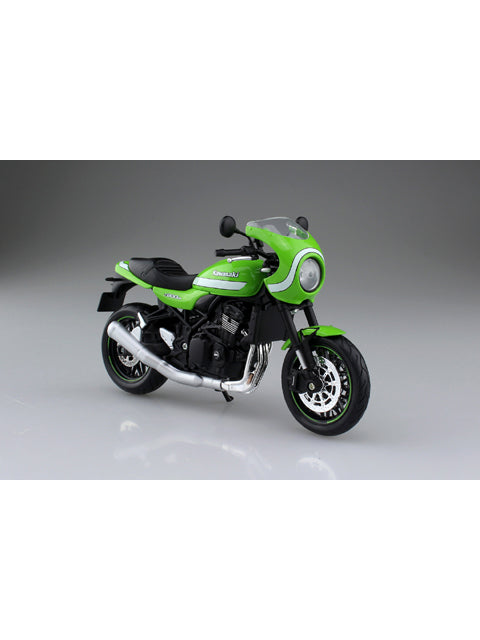 アオシマ 1/12完成品バイク KAWASAKI Z900RS カフェ ビンテージライムグリーン