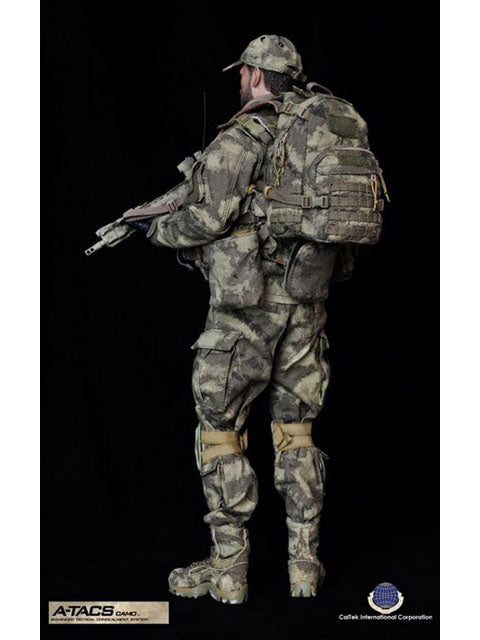 Cal-Tek 1/6フィギュア A-TACS CAMO 先進戦術隠蔽システムオペレータ 【CAL-8020】