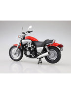 アオシマ 1/12 完成品バイク YAMAHA Vmax ファイアーレッド