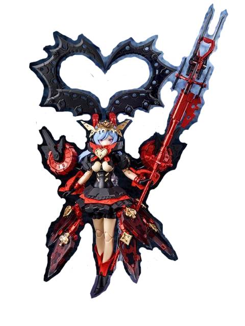 コトブキヤ Chaos ＆ Pretty クイーン・オブ・ハート 【プラモデル】 「メガミデバイス」
