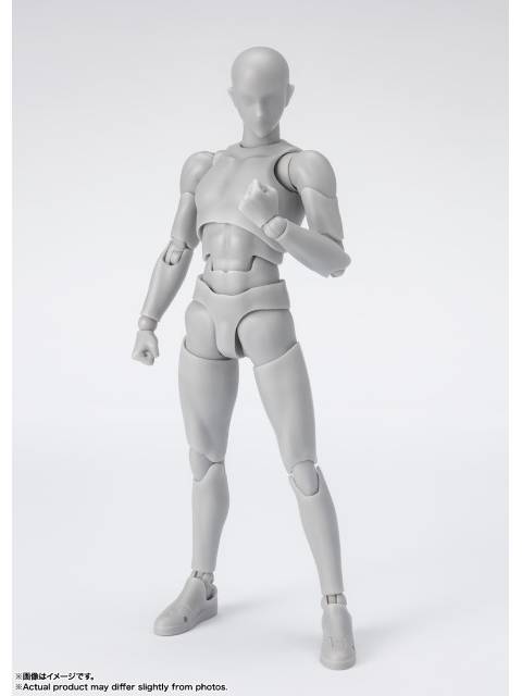 S.H.Figuarts ボディくん -スポーツ- Edition DX SET (Gray Color Ver.)