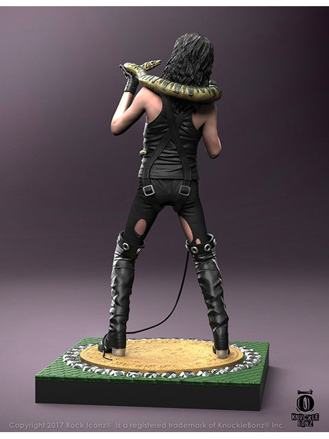 Knuckle Bonz アリス クーパー II スネーク / ロックアイコン ポリレジン製スタチュー 塗装済み完成品