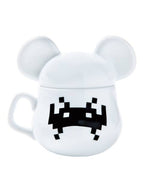 メディコムトイ SPACE INVADERS 「BE@RMUG」 WHT×BLK