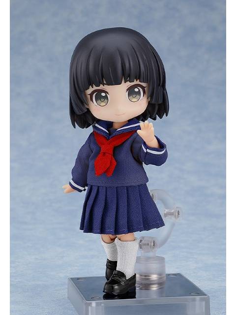 ねんどろいどどーる おようふくセット セーラー服 長袖(ネイビー)