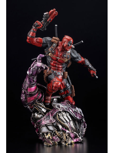 コトブキヤ デッドプール FINE ART STATUE シグネチャーシリーズ Feat. Kucharek Brothers 1/6 完成品 「MARVEL UNIVERSE」