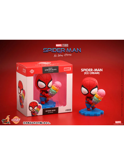 HOTTOYS コスビ スパイダーマン(アイスクリーム) 「スパイダーマン：ノー・ウェイ・ホーム」 マーベル・コレクション #003