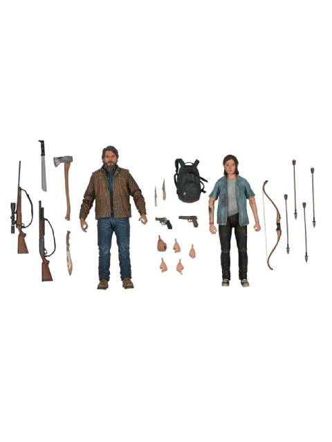 ネカ ジョエル・ミラー＆エリー・ウィリアムズ 「THE LAST OF US Part II」 アルティメット 7インチ アクションフィギュア 2PK
