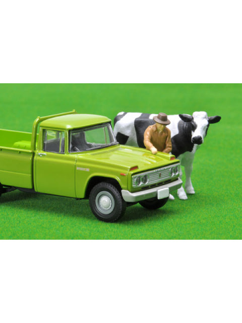 トミカリミテッドヴィンテージ 【LV-189c】 トヨタ スタウト(緑)フィギュア付