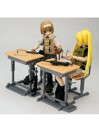 トミーテック 1/12スケール リトルアーモリー LittleArmory LD011 指定防衛校の机 グリースガンセット