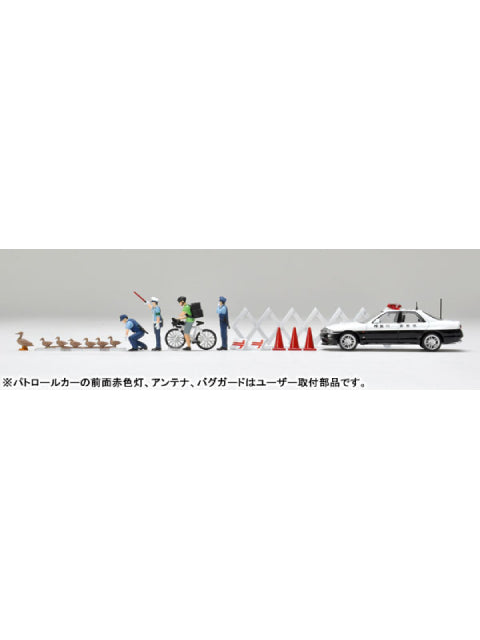 ジオラマコレクション ジオコレ64 #カースナップ16a 警察