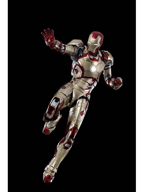 threezero DLX アイアンマン・マーク42 1/12 可動フィギュア 「マーベル・スタジオ： インフィニティ・サーガ」