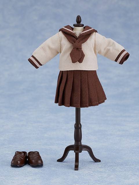 ねんどろいどどーる おようふくセット セーラー服 長袖(ベージュ)