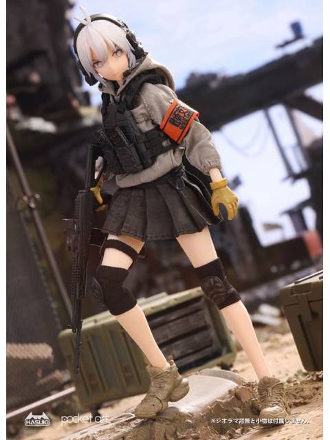 HASUKI ライフルマン 波部サーシャ 1/12 完成品 pocket artシリーズ PA003