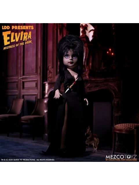 Mezco Living Dead Dolls Elvira "Elvira, Mistress of the Dark"