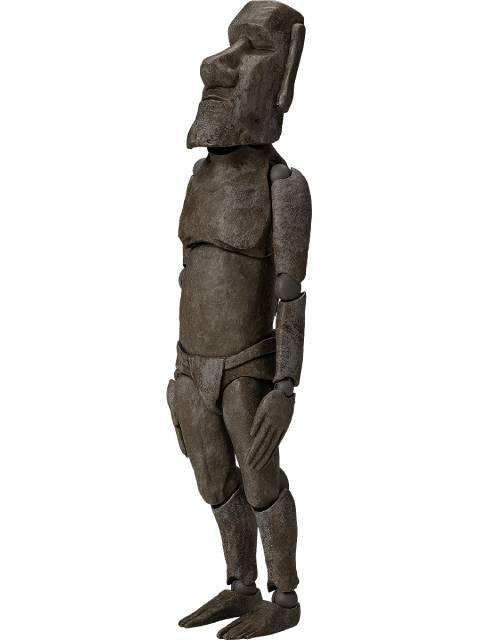 figma SP-127 モアイ像 【再販】 「テーブル美術館-分館-」