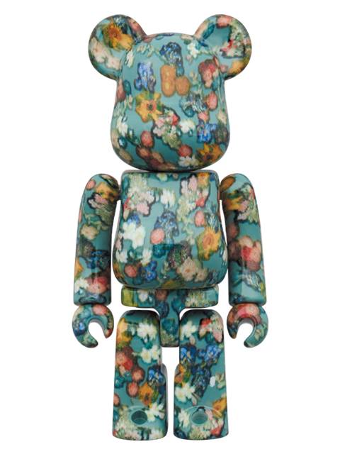 BE@RBRICK Floral Pattern 50th Anniversary Design 100％ & 400％ Van Gogh Museum