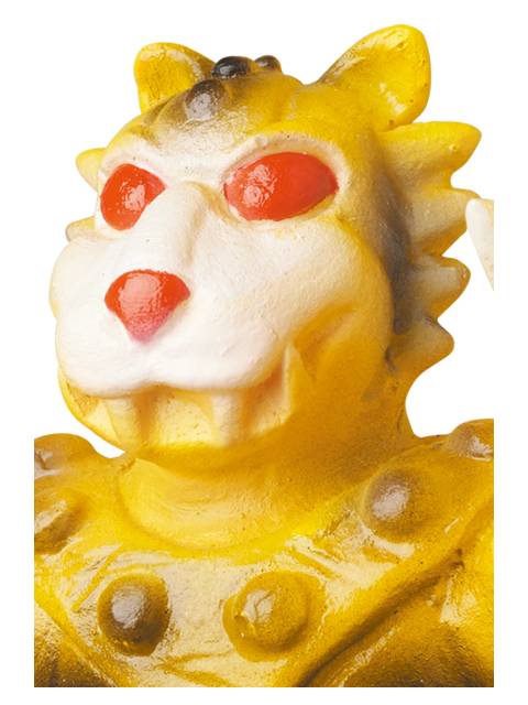 【限定品】 メディコムトイ イエロージャガー(新色)+ミニソフビ (人造人間キカイダーより) 東映レトロソフビコレクション  【新古品 特別価格】