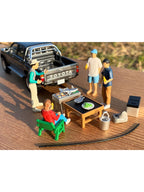トミーテック ジオコレ64 #カースナップ 14a BBQ2 (トヨタ ハイラックス4WD付属) ジオラマコレクション