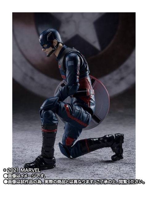 魂ウェブ商店 限定品】 S.H.Figuarts キャプテン・アメリカ（ジョン・ウォーカー）（ファルコン＆ウィンター・ソルジャー） 【新古 –  FATMAMA