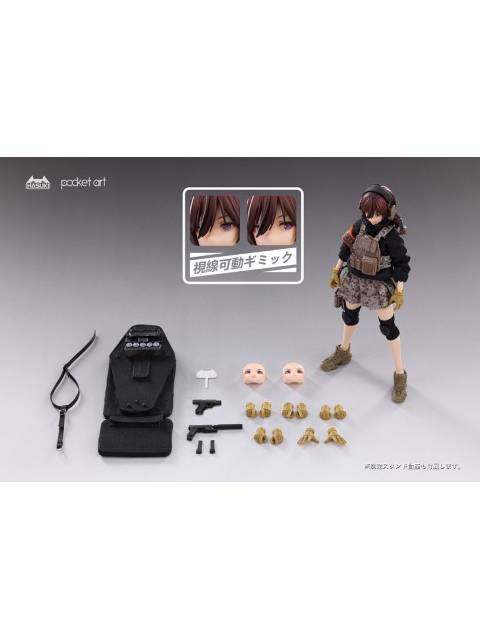 HASUKI Guardian Rei Uzuki 1/12 Finished Product Pocket Art Series PA004