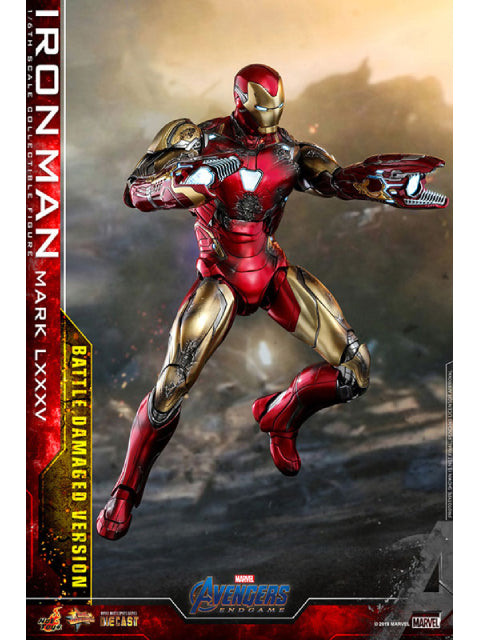 HOTTOYS DIECAST アイアンマン・マーク85（バトルダメージ版） 「アベンジャーズ / エンドゲーム 1/6 ムービー・マスターピース