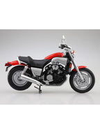 アオシマ 1/12 完成品バイク YAMAHA Vmax ファイアーレッド