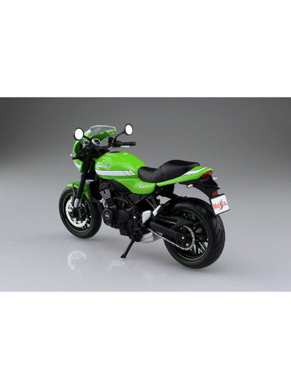 アオシマ 1/12完成品バイク KAWASAKI Z900RS カフェ ビンテージライムグリーン