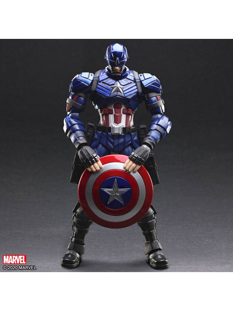 スクエアエニックス キャプテン・アメリカ マーベル ユニバース ヴァリアント ブリングアーツ DESIGNED BY TETSUYA NOMURA