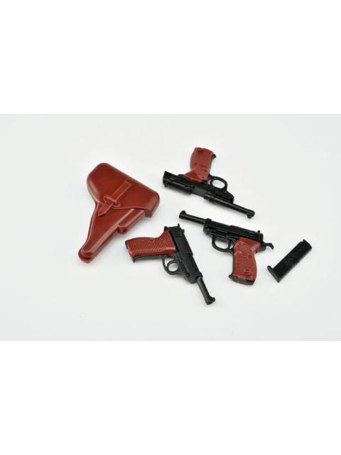 リトルアーモリー LA097 P08＆38タイプ 1/12 【プラモデル】