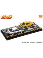 MODELER'S 1/64 頭文字D セットVol.10 高橋啓介RX-7(FD3S) ＆ 秋山渉レビン(AE86)