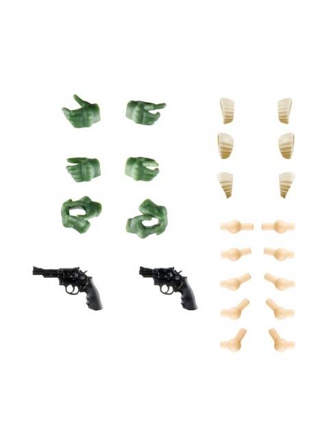 リトルアーモリー 【LAOP15】 創彩少女庭園用 タクティカルグローブ2 リボルバーセット(グリーン)