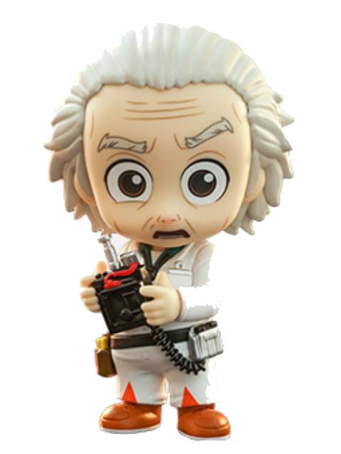 HOTTOYS コスベイビー サイズS エメット・ブラウン博士 「バック・トゥ・ザ・フューチャー」