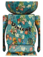 BE@RBRICK Floral Pattern 50th Anniversary Design 100％ & 400％ Van Gogh Museum