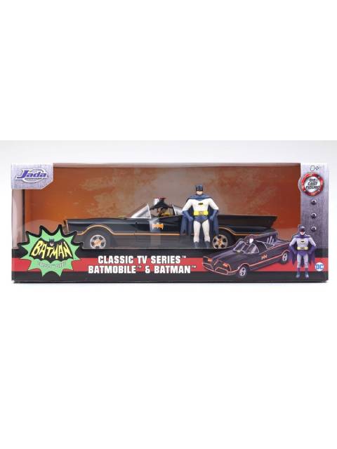 Jada Toys 1/24 バットモービル （クラシックTVシリーズ） バットマン フィギュア付 【JADA98259】