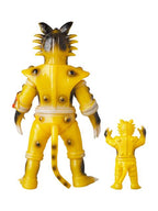 【限定品】 メディコムトイ イエロージャガー(新色)+ミニソフビ (人造人間キカイダーより) 東映レトロソフビコレクション  【新古品 特別価格】