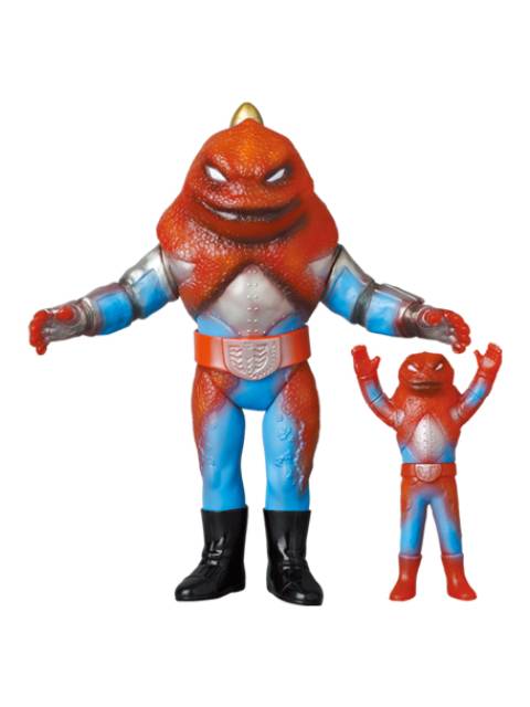 【限定品】 メディコムトイ ミサイルヤモリ(新色)+ミニソフビ 「仮面ライダーV3より」 【新古品 特別価格】