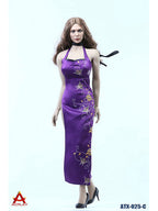 ACPLAY 1/6アウトフィット ハイスリットチャイナドレス C 紫 【ATX-025C】