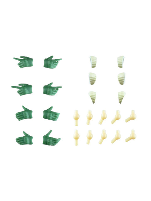 リトルアーモリー 【LAOP10】 創彩少女庭園用 タクティカルグローブ(グリーン) 【プラモデル】