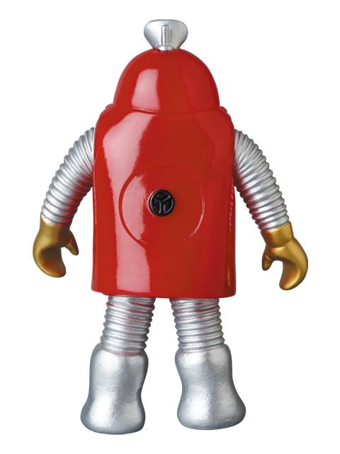 【限定品】 メディコムトイ ソフビ ロボコン（クリアレッド） ミドル  【新古品 特別価格】 東映レトロソフビコレクションミドル