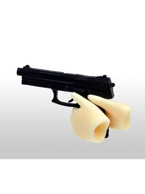 figma 【LAOP12】 figma用 銃の持ち手2 ハンドガンセット リトルアーモリー