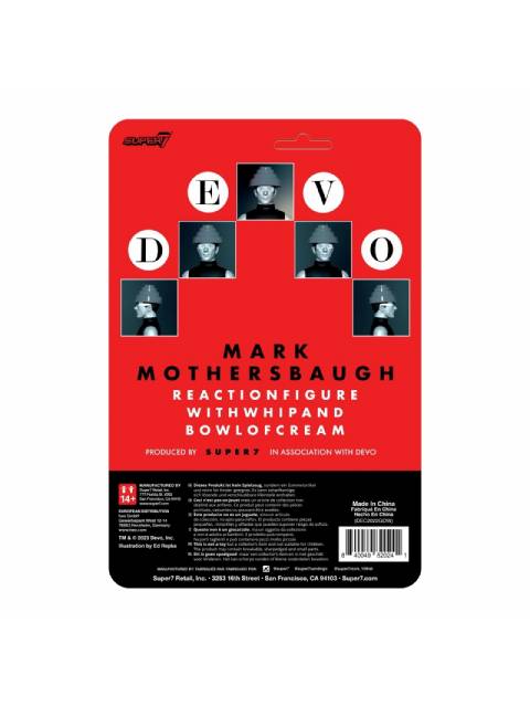 スーパー7 リ・アクション DEVO ディーヴォ マーク・マザーズボウ