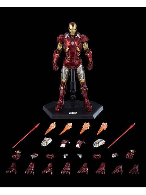 threezero DLX アイアンマン・マーク7 1/12 可動フィギュア マーベル・スタジオ 「インフィニティ・サーガ」