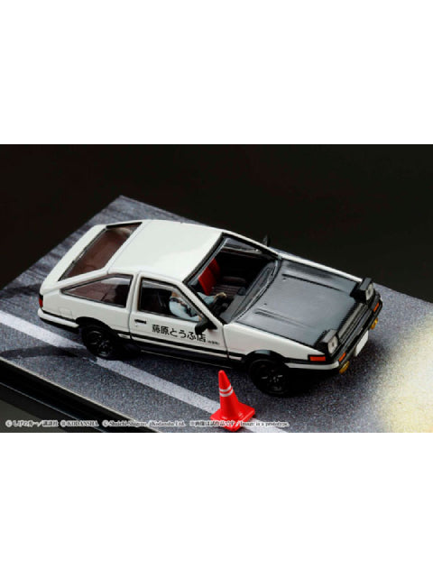 ホビージャパン 1/64 VS 舘智幸 Toyota SPRINTER TRUENO GT APEX AE86 「頭文字D」 藤原拓海 ドライバーフィギュア付き