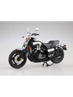 アオシマ 1/12 完成品バイク YAMAHA Vmax ニューシルバーダスト
