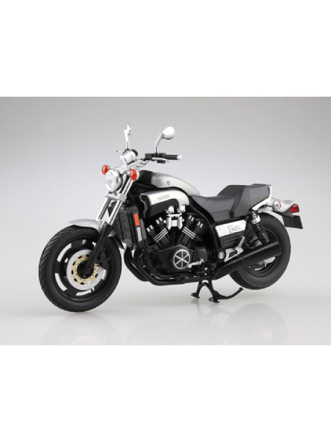 アオシマ 1/12 完成品バイク YAMAHA Vmax ニューシルバーダスト