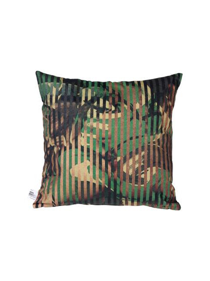 MEDICOM TOY SQUARE CUSHION "CAMOUFLAGE" KHAKI